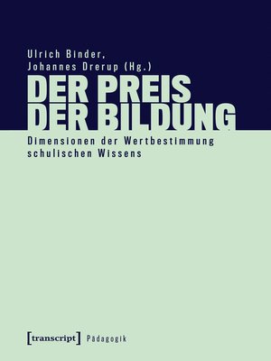 cover image of Der Preis der Bildung